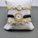 CONTI SUN MOONSTONE DIAMONDS BRACELET