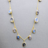 BEBERO LABRADORITE GOLD NECKLACE