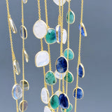 BEBERO LABRADORITE GOLD NECKLACE