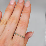 AQUAMARINE INFINITE RING