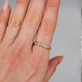 BUBBLE DIAMONDS INFINITE RING
