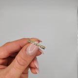 BUBBLE DIAMONDS INFINITE RING