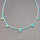 TURQUOISE ON TURQUOISE NECKLACE