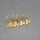 GEMSTONE TRIO GOLD EARRINGS