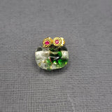 GEMSTONE STUD EARRINGS