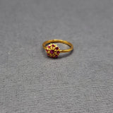 RUBY FLOWER TICO RING
