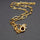 HAMMERED LINK 14KT NECKLACE