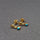 TURQUOISE DROP STUD EARRINGS