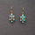 TURQUOISE CHANDELIER EARRINGS