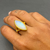 SUPERMAN MOONSTONE RING