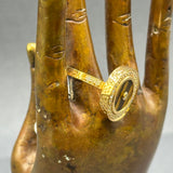 TIGER EYE SUN RING