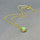 EMERALD GOLD NECKLACE
