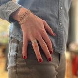 TOURMALINE GOLD BRACELET