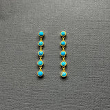 SLEEPING BEAUTY TURQUOISE EARRINGS