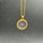 TANZANITE AND DIAMONDS SUN MAG PENDANT