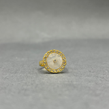 SUN MAG MOONSTONE & DIAMOND RING