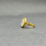 SUN MAG MOONSTONE & DIAMOND RING