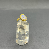 SUN MAG MOONSTONE & DIAMOND RING
