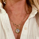 MOONSTONE SUN NECKLACE