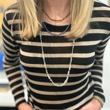 PYRITE BEADED NECKLACE