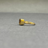 SQUARE TOURMALINE RING