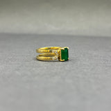 EMERALD DIAMOND RING