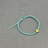 TURQUIOSE MACRAME BRACELET