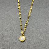 MOONSTONE SUN CONTI NECKLACE