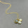 AMENA GEMSTONE CHARM NECKLACE
