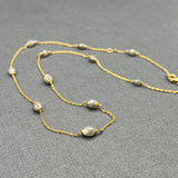 DIAMOND BEADS PRINCESS NECKLACE