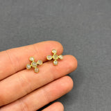 TAMBOLI DIAMOND STUD EARRINGS