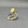 SUN MAG MOONSTONE V RING