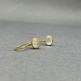 MOONSTONE CABOCHON EARRINGS