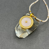 SUN MAG PINK OPAL PENDANT