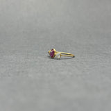 PINK TOURMALINE AND MOONSTONES RING