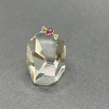 PINK TOURMALINE AND MOONSTONES RING
