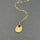 DIAMOND TAG NECKLACE
