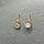 UNIDO TOURMALINE AND MOONSTONE EARRINGS