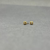 SQUARE DIAMOND STUD EARRINGS
