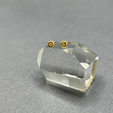 SQUARE DIAMOND STUD EARRINGS