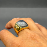 SAPPHIRE DIAMOND RING
