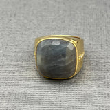 SAPPHIRE DIAMOND RING
