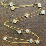 FIRE OPAL GOLD NECKLACE
