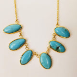 TURQUOISE GOLD NECKLACE