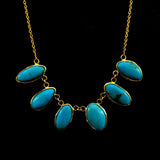 TURQUOISE GOLD NECKLACE