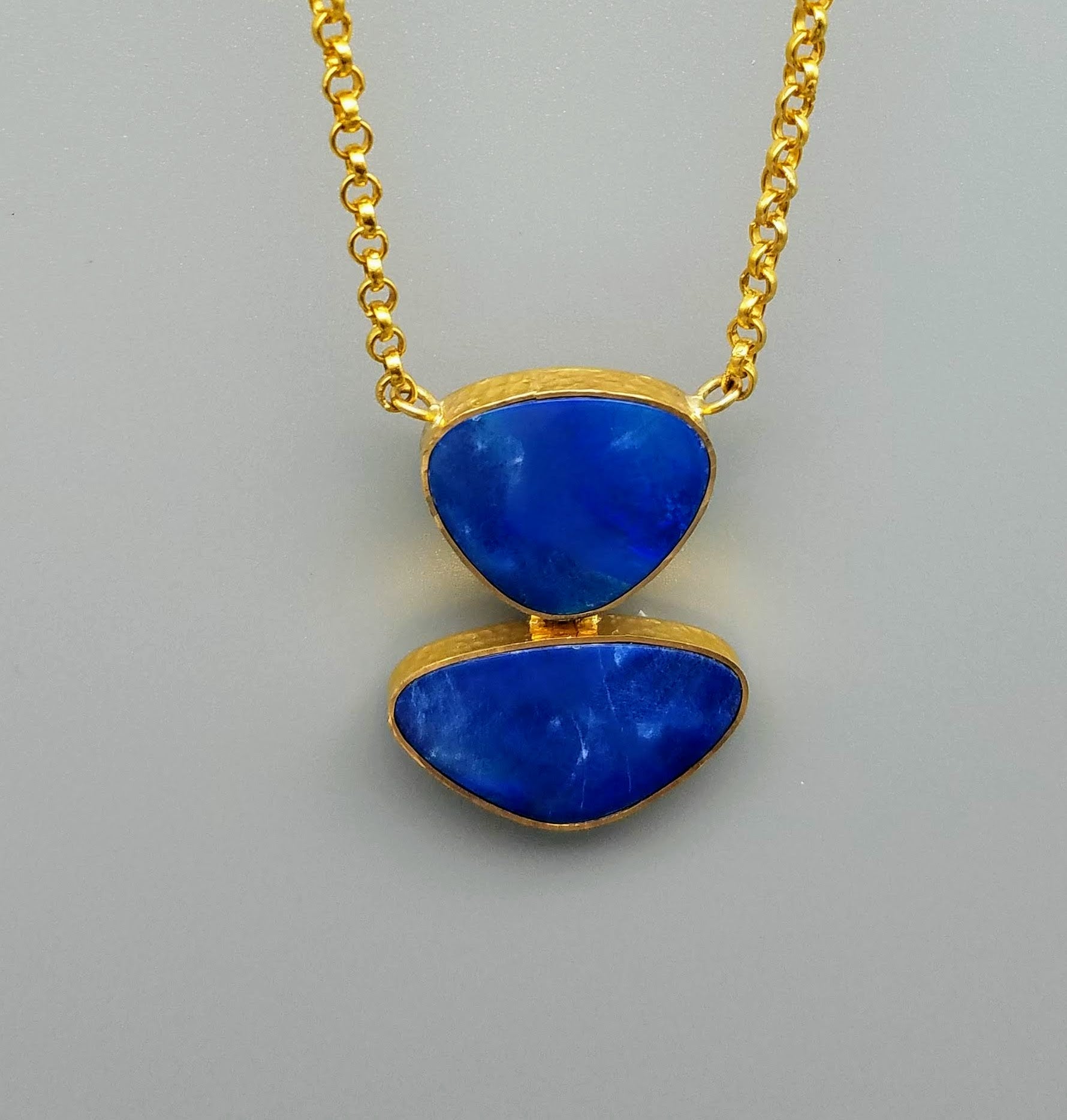 AUSTRALIAN OPAL GOLD NECKLACE SONIA TONKIN