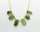 GREEN BERYL GOLD NECKLACE