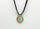 SUN GOLD LEATHER CHOCKER