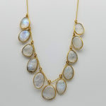 MULTI MOONSTONE GOLD NECKLACE SONIA TONKIN