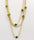 TURQUOISE SUN GOLD NECKLACE
